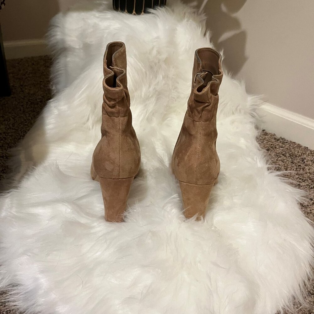 White House Black Market Suede Booties - Picture 4 of 4